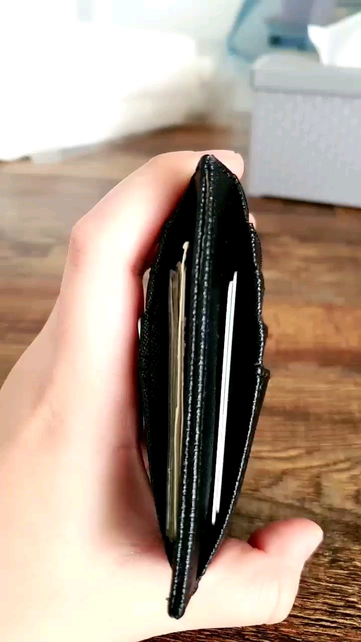Dompet kartu tipis pria dan wanita slim card holder 10 kartu keren - Foto ulasan pembeli