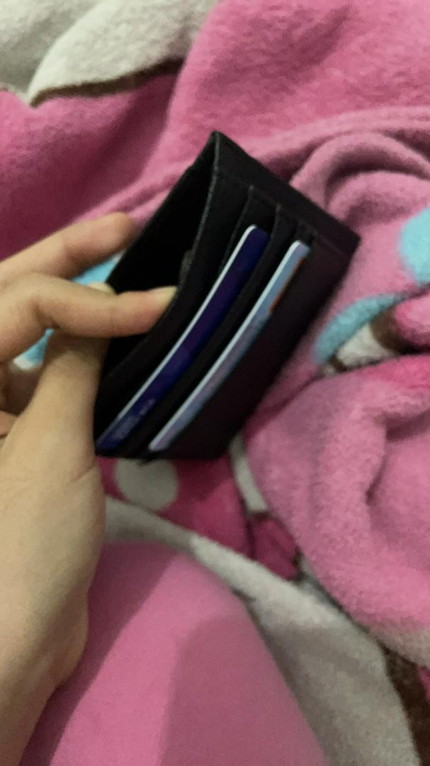 Dompet kartu tipis pria dan wanita slim card holder 10 kartu keren - Foto ulasan pembeli