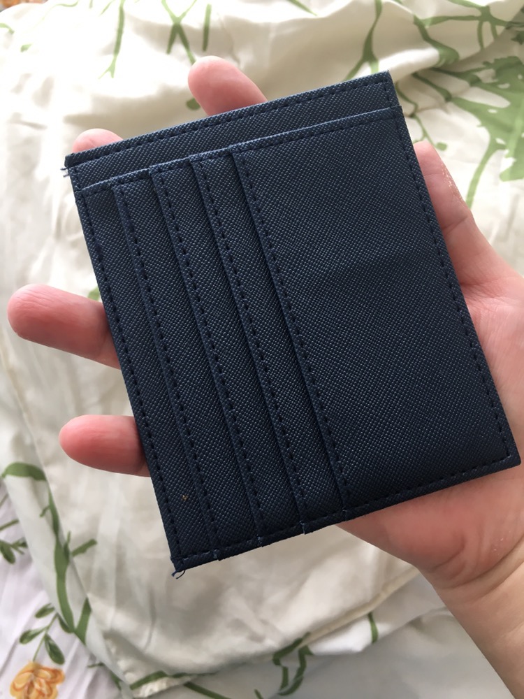 Dompet kartu tipis pria dan wanita slim card holder 10 kartu keren - Foto ulasan pembeli