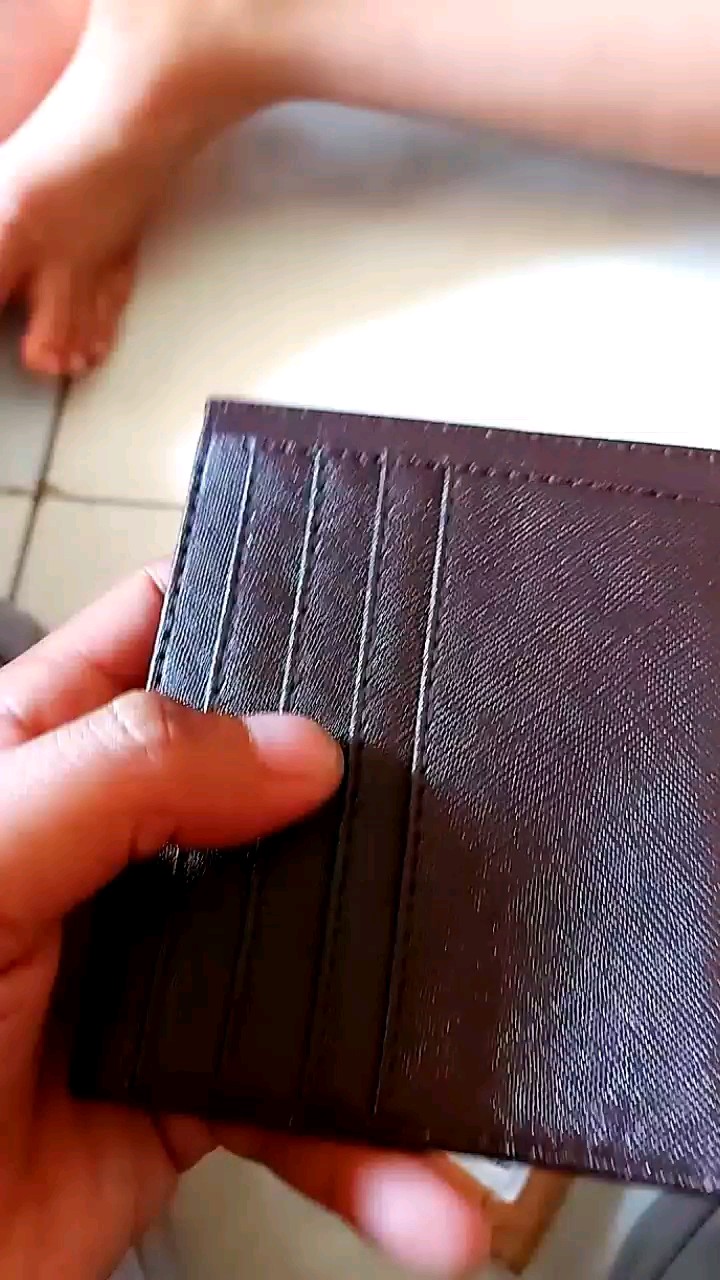 Dompet kartu tipis pria dan wanita slim card holder 10 kartu keren - Foto ulasan pembeli