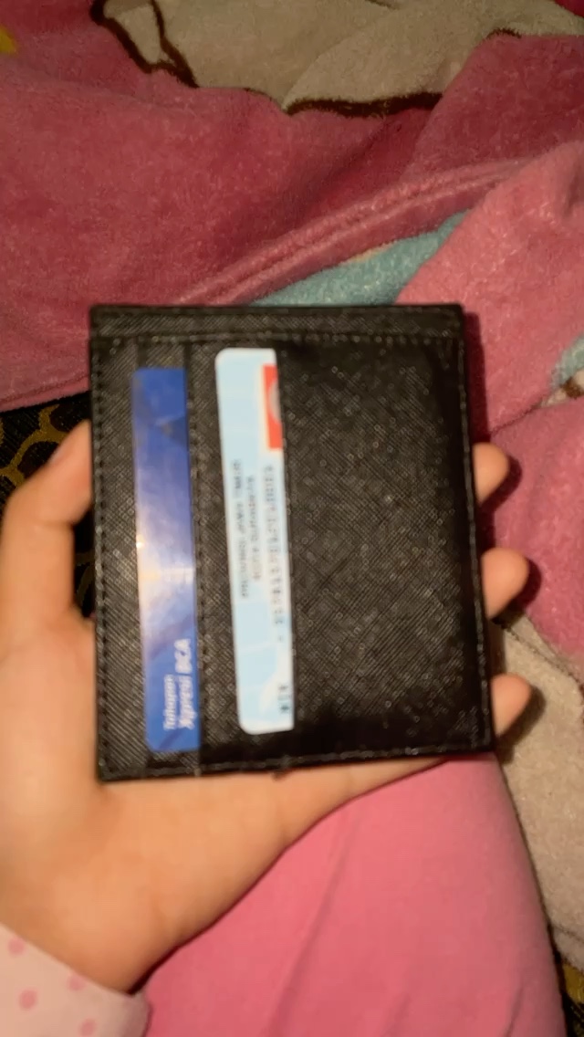 Dompet kartu tipis pria dan wanita slim card holder 10 kartu keren - Foto ulasan pembeli