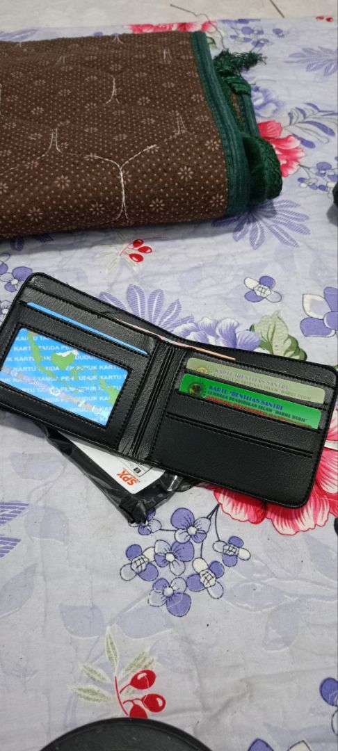 Dompet Lipat Kulit Sintetis – 3 Ruang, Slot Kartu Banyak, Murah & Awet TM-01 - foto 4 dari 10, lorachenxal