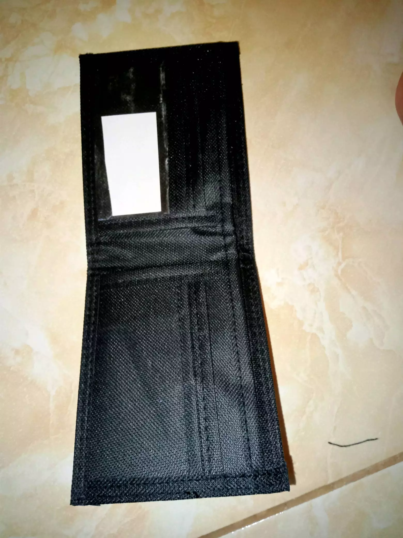 Dompet Lipat Pria Kulit Sintetis Free Box Murah - Foto ulasan pembeli