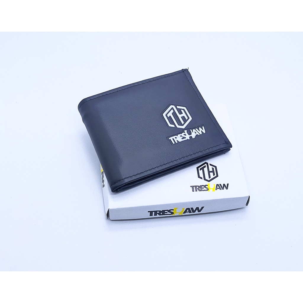 Dompet Lipat Treshaw Pria Kulit Sintetis Keren