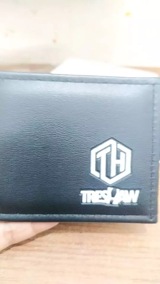 Dompet Lipat Treshaw Pria Kulit Sintetis Keren - Foto ulasan pembeli
