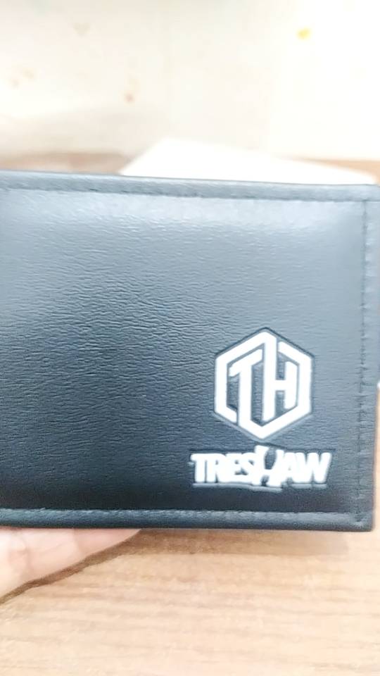 Dompet Lipat Treshaw Pria Kulit Sintetis Keren - Foto ulasan pembeli