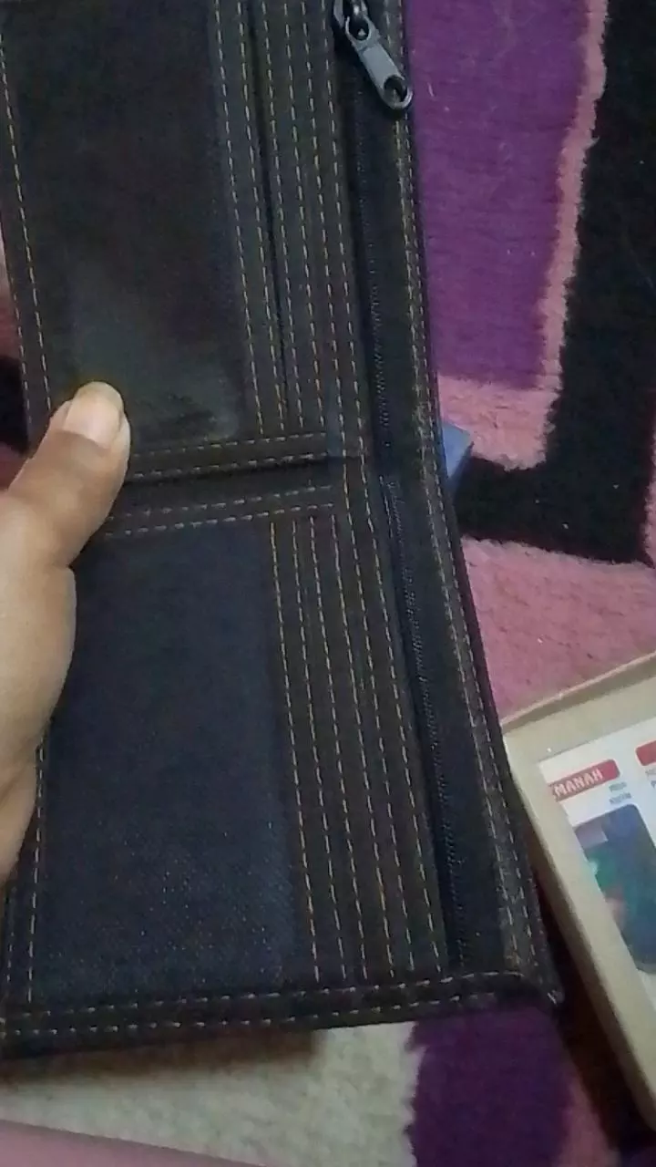 Dompet Pria Dompet Lipat Dompet Pria - Foto ulasan pembeli