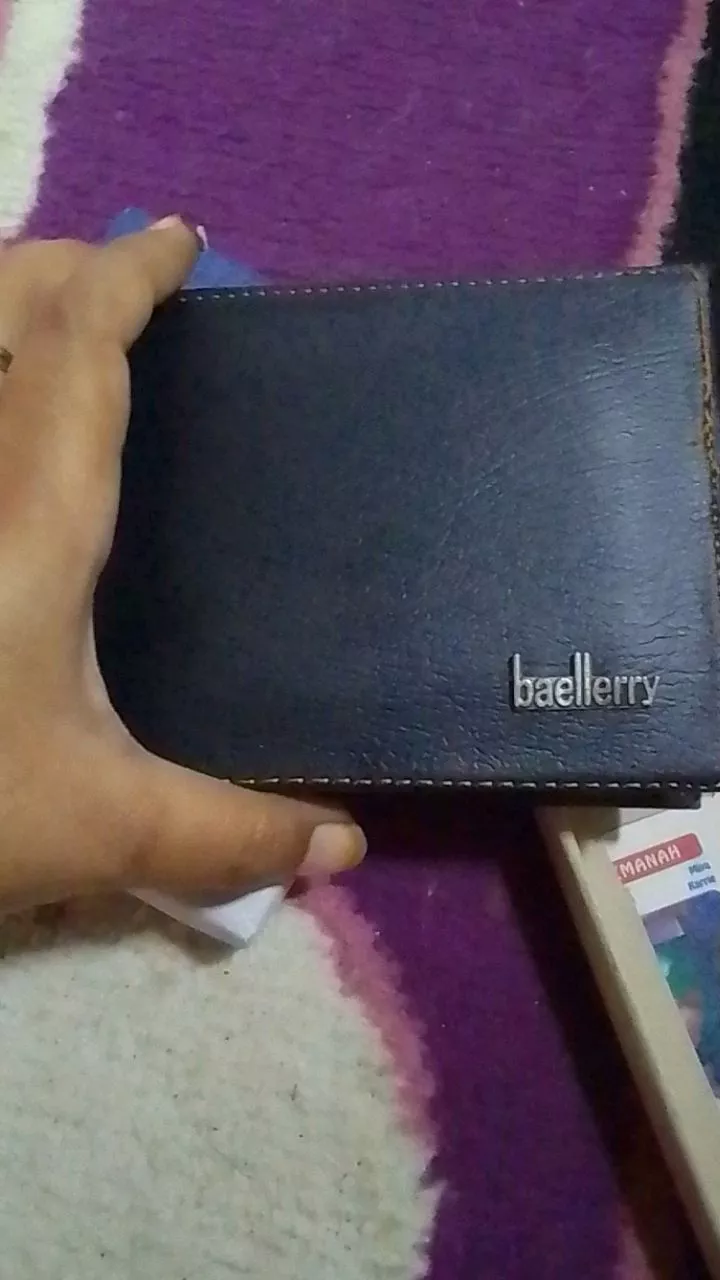 Dompet Pria Dompet Lipat Dompet Pria - Foto ulasan pembeli