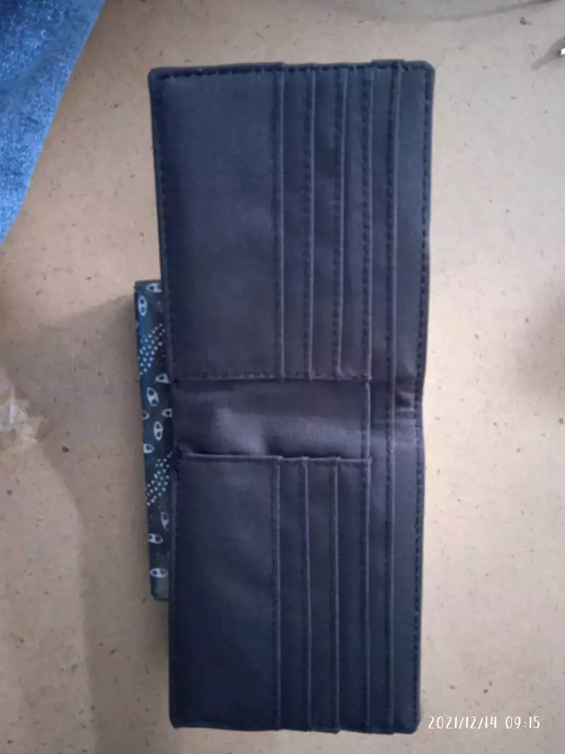 [Dompet Pria Kanvas Tebal DK900 Free Box] - Foto ulasan pembeli