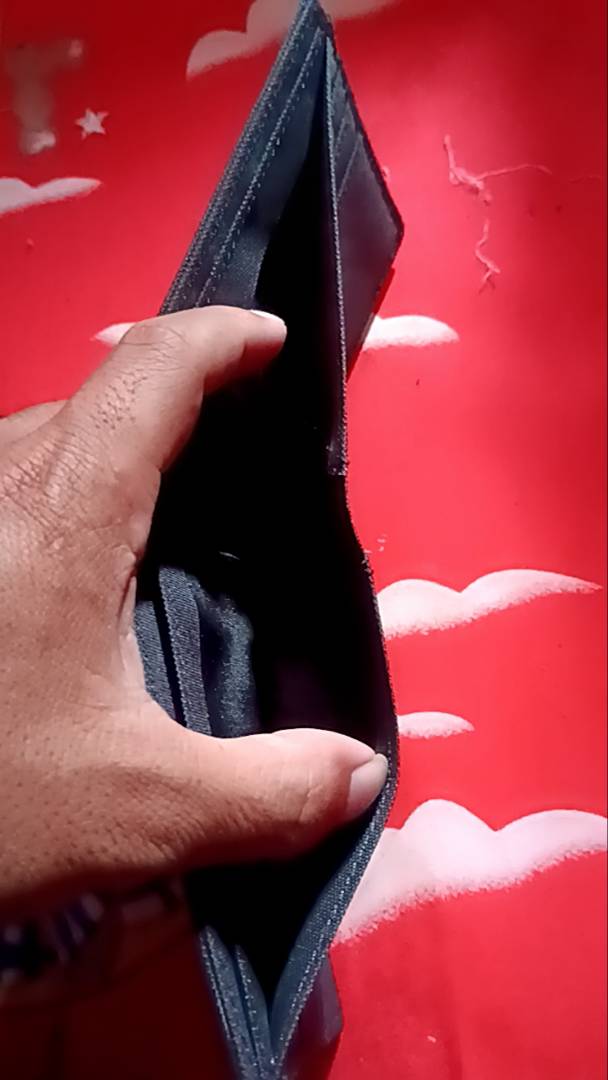 [Dompet Pria Kanvas Tebal DK900 Free Box] - Foto ulasan pembeli