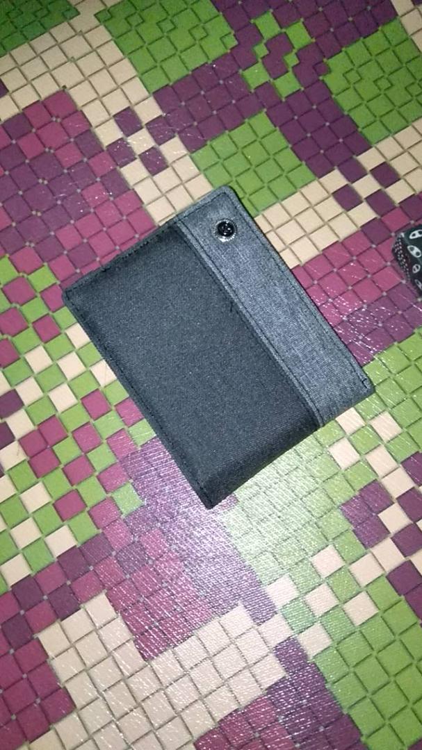 [Dompet Pria Kanvas Tebal DK900 Free Box] - Foto ulasan pembeli