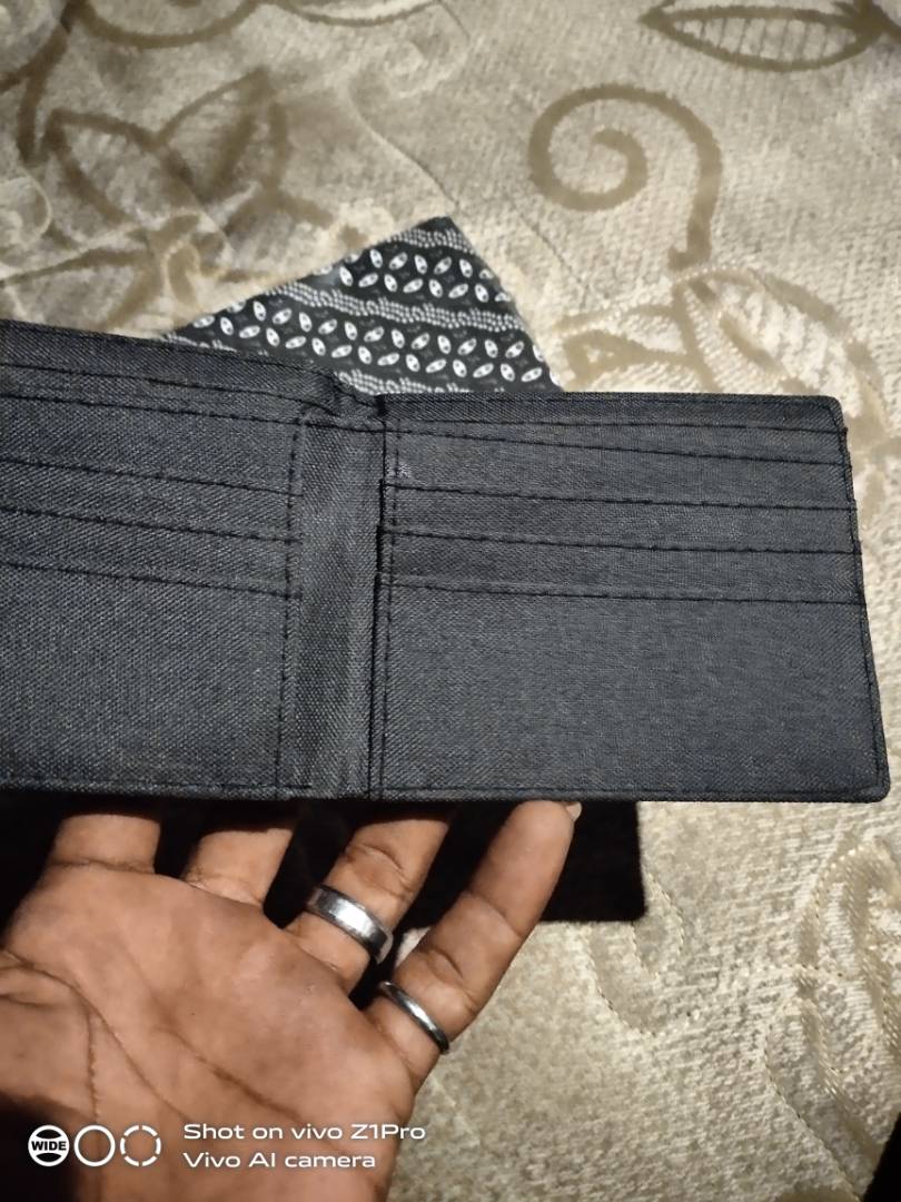 [Dompet Pria Kanvas Tebal DK900 Free Box] - Foto ulasan pembeli