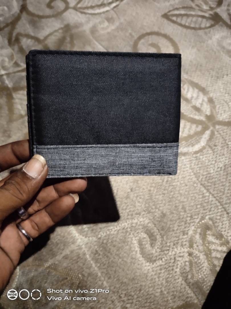 [Dompet Pria Kanvas Tebal DK900 Free Box] - Foto ulasan pembeli