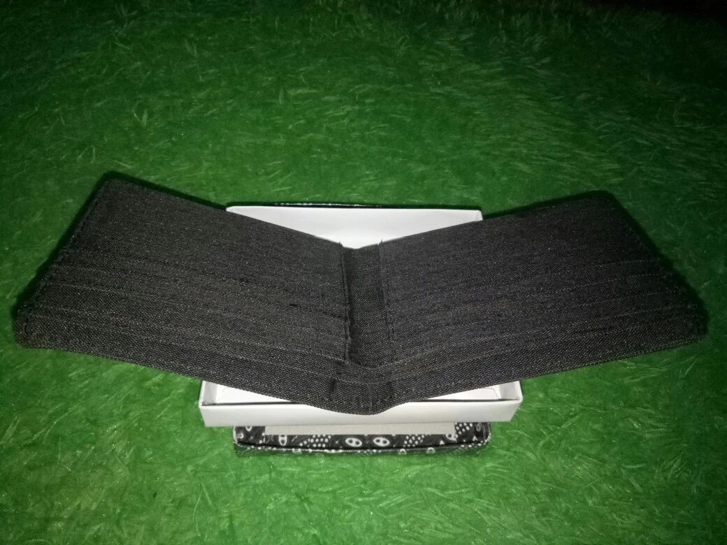 [Dompet Pria Kanvas Tebal DK900 Free Box] - Foto ulasan pembeli