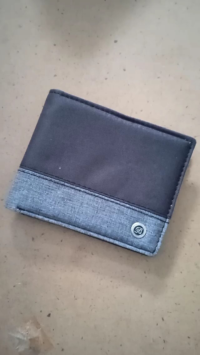 [Dompet Pria Kanvas Tebal DK900 Free Box] - Foto ulasan pembeli