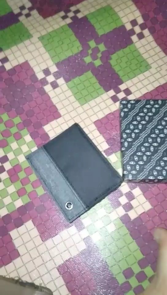 [Dompet Pria Kanvas Tebal DK900 Free Box] - Foto ulasan pembeli