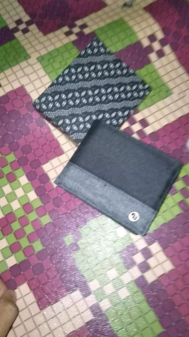 [Dompet Pria Kanvas Tebal DK900 Free Box] - Foto ulasan pembeli