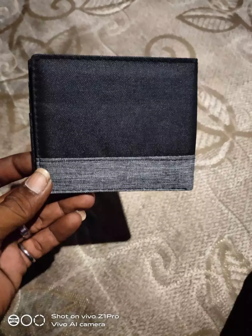 [Dompet Pria Kanvas Tebal DK900 Free Box] - Foto ulasan pembeli