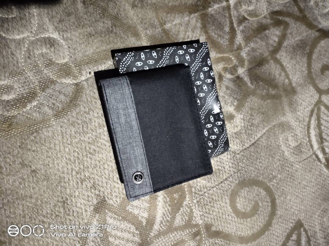 [Dompet Pria Kanvas Tebal DK900 Free Box] - Foto ulasan pembeli