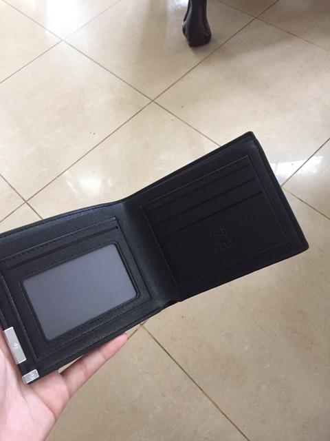 Dompet Pria Lipat Kulit Hitam 2 Sekat 4 Kartu - foto 10 dari 10, mellaniakyle