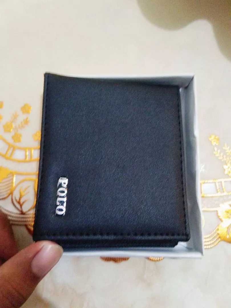 Dompet Pria POLO Box Kulit Imitasi Murah - Foto ulasan pembeli