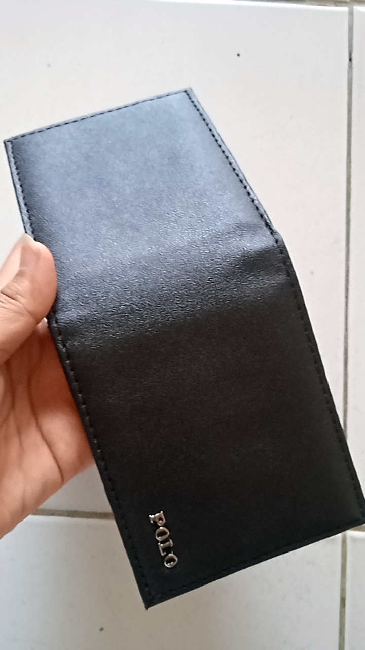 Dompet Pria POLO Box Kulit Imitasi Murah - Foto ulasan pembeli