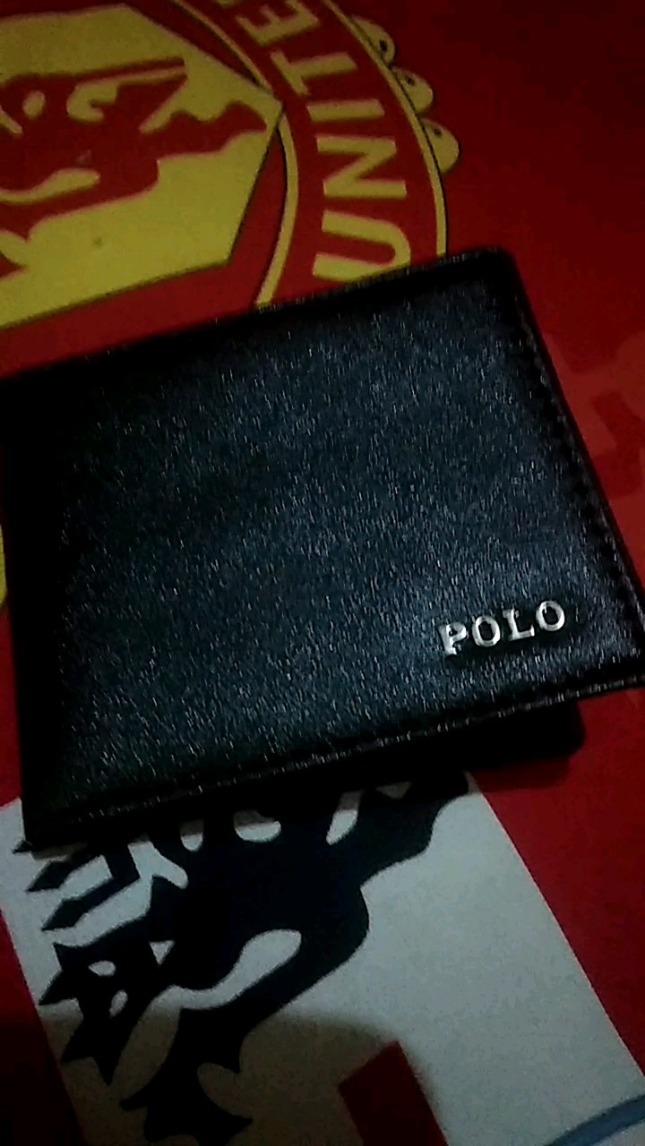 Dompet Pria POLO Box Kulit Imitasi Murah - Foto ulasan pembeli
