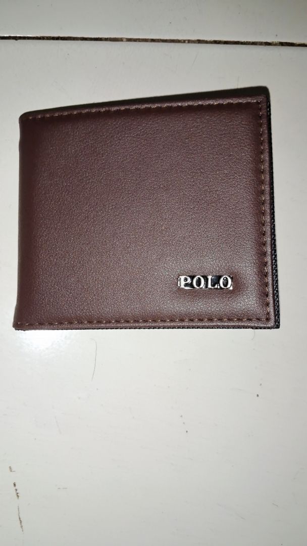 Dompet Pria POLO Box Kulit Imitasi Murah - Foto ulasan pembeli
