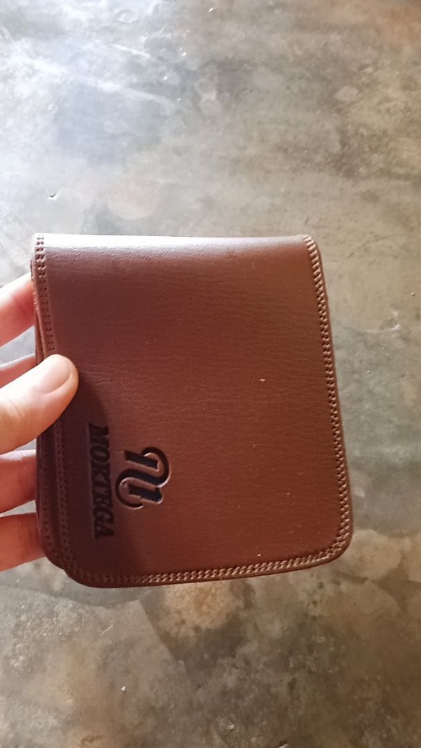 Dompet Pria Wanita Kulit Sintetis 3 Ruang Lipat - Foto ulasan pembeli