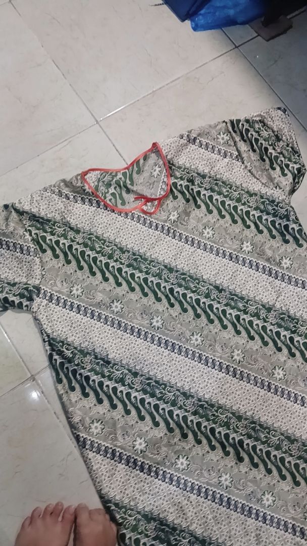 daster motif lengan pendek bahan adem - Foto ulasan pembeli