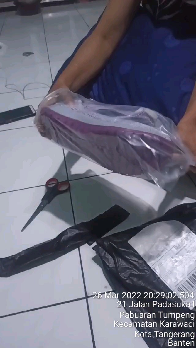 Foto ulasan pembeli satriadodollan, varian Gray,36