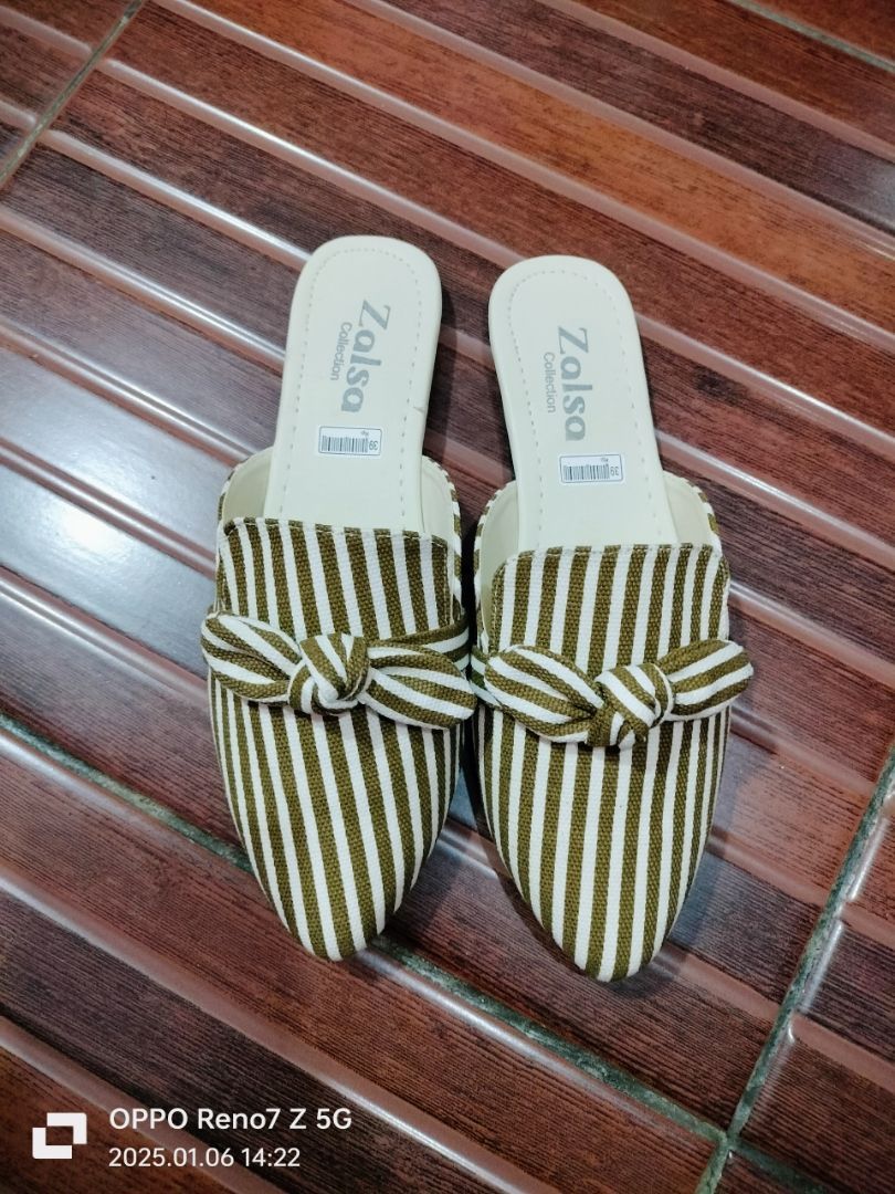 Flat Shoes Wanita Bapau Salur Sintetis - foto 2 dari 10, soimah_balqis
