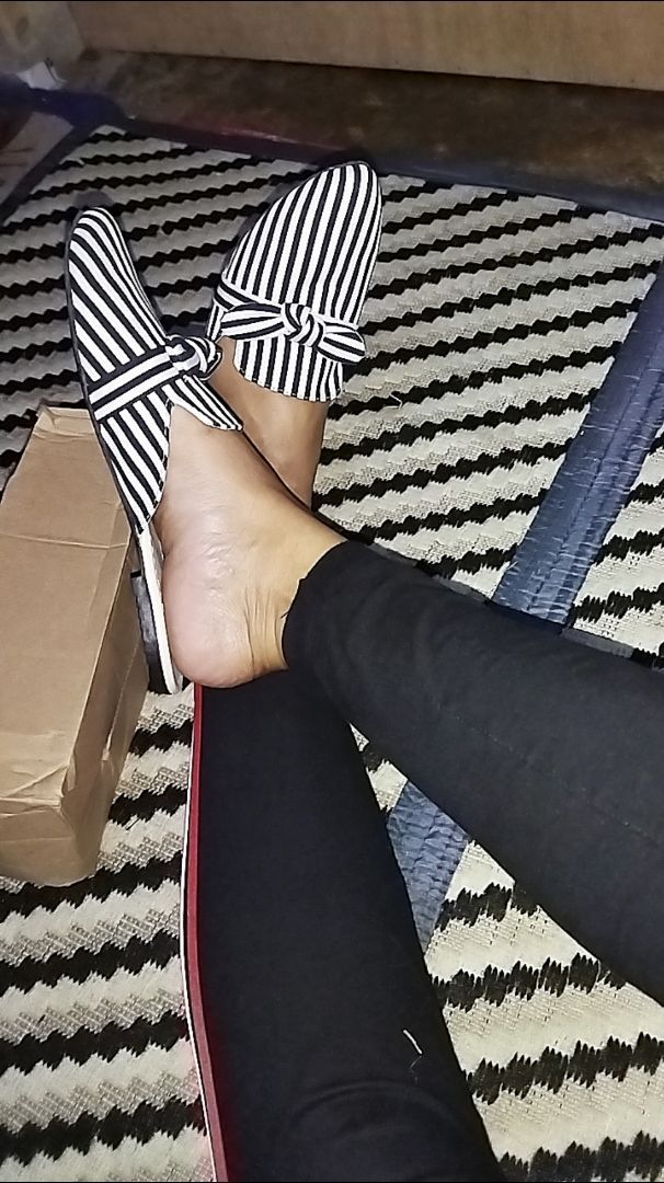 Flat Shoes Wanita Bapau Salur Sintetis - foto 6 dari 10, soimah_balqis