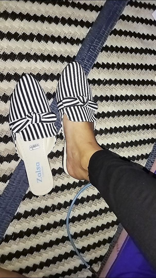 Flat Shoes Wanita Bapau Salur Sintetis - foto 7 dari 10, soimah_balqis