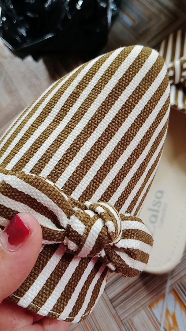 Flat Shoes Wanita Bapau Salur Sintetis - foto 10 dari 10, soimah_balqis