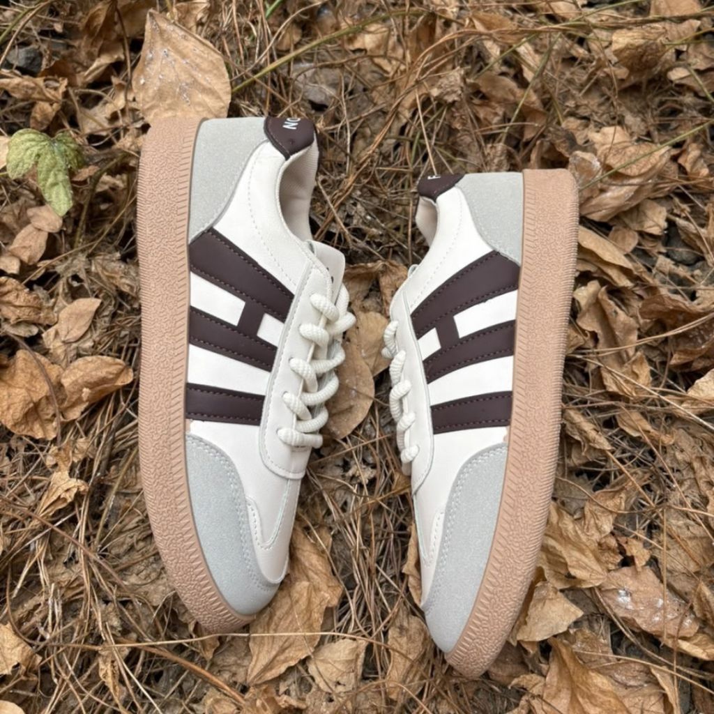 KOII "FREE BOX" Sepatu Sneakers Wanita Haeryun Soomin Terbaru Import Kasual Sport Korean Shoes C609 Size 36-41 - foto 5 dari 10, Koii Import Shoes
