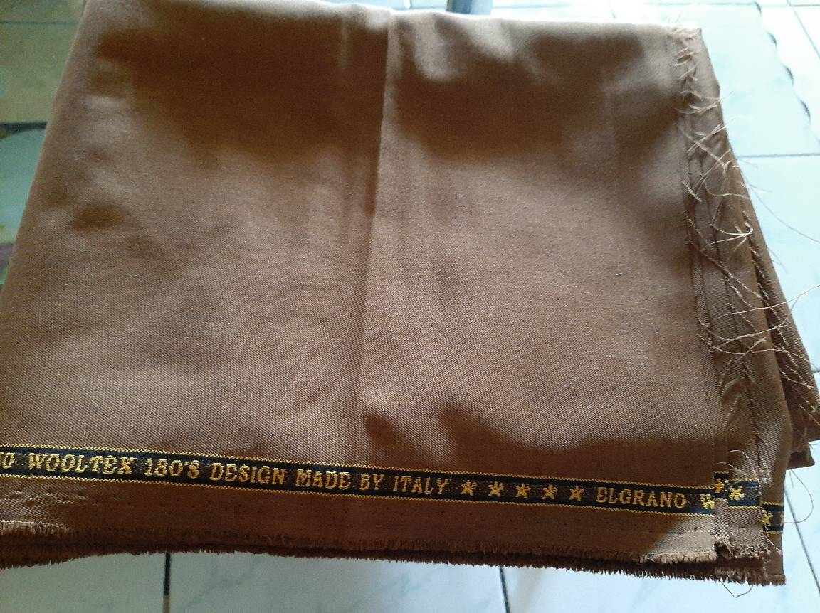 Kain Pemda Khaki 100% Original Nyaman Murah - foto 7 dari 10, desyalisaf