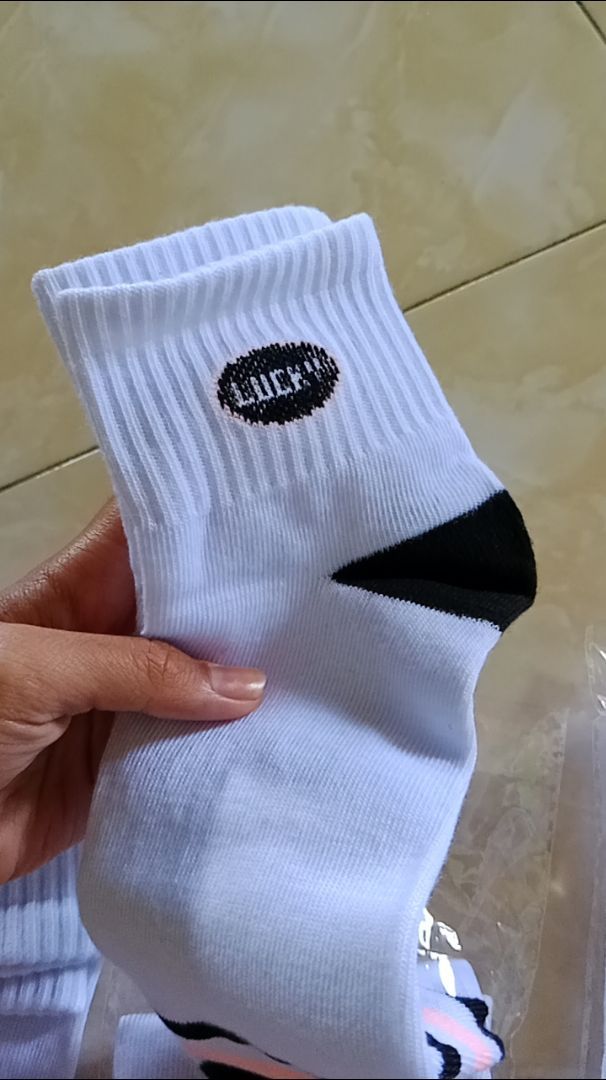 Kaos kaki Old School Pendek 3/4 Dewasa Unisex Keren Premium Distro - Foto ulasan pembeli