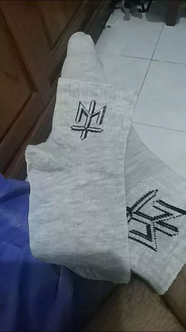 Kaos kaki Old School Pendek 3/4 Dewasa Unisex Keren Premium Distro - Foto ulasan pembeli