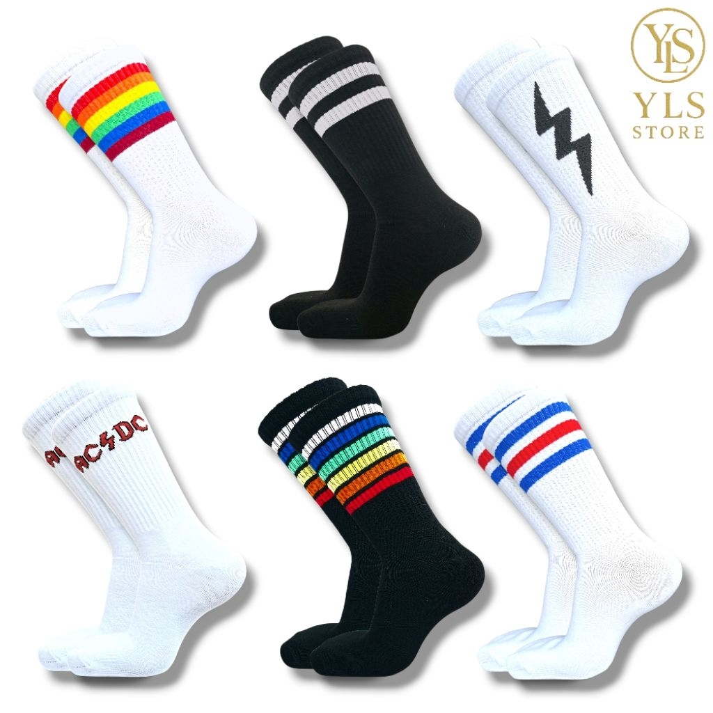 KAOS KAKI OLDSCHOOL MOTIF STRIP