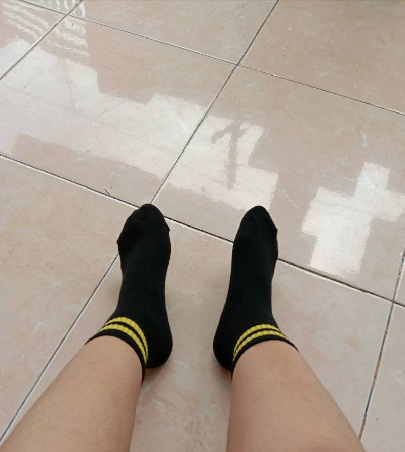 Kaos Kaki Oldschool Pendek Stripe Sport Nyaman - foto 5 dari 10, xxesihx