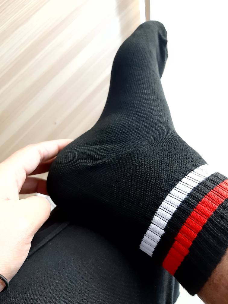 Foto ulasan pembeli Tampilan: ok
Warna: putih, varian Hitam strip putih,All size, Putih strip hitam,All size, Hitam strp merah p.,All size, ...