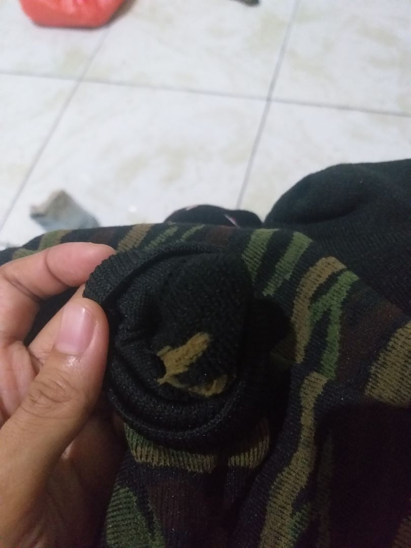 Foto ulasan pembeli lilik_muhariroh, varian Loreng,TNI