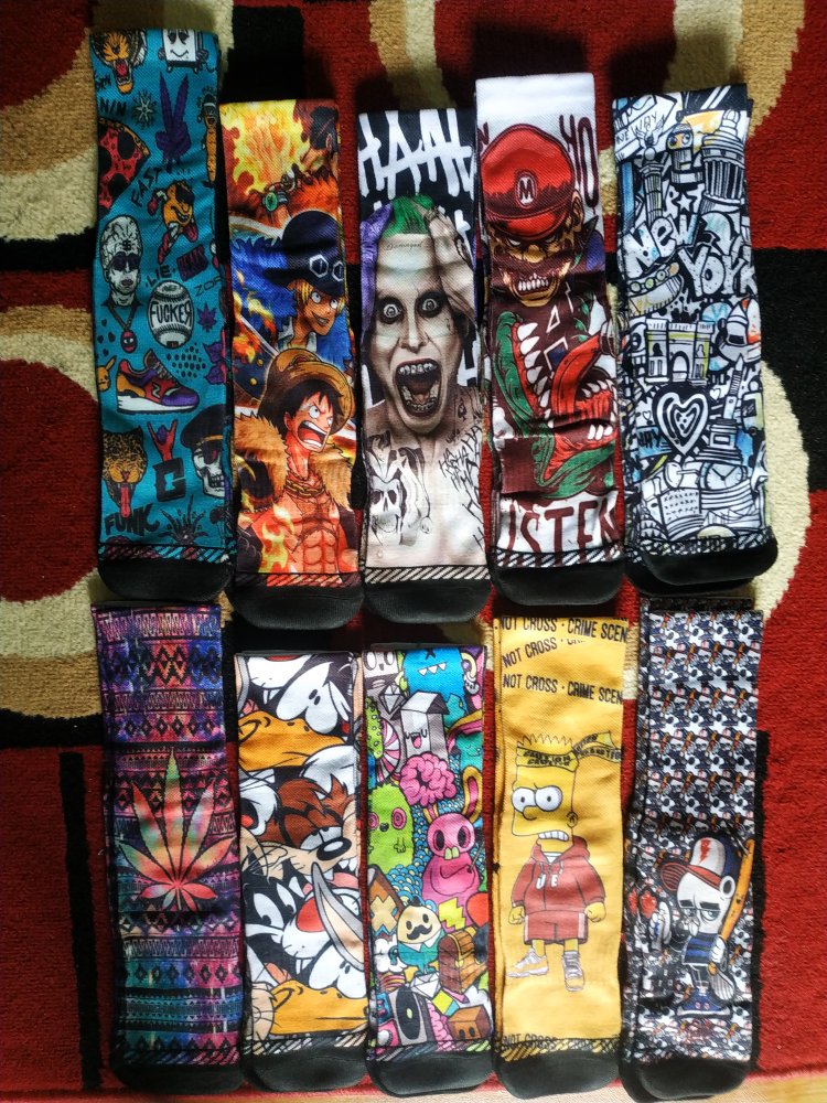 Kaos Kaki Fullprint Premium Anti Bau Sporty - foto 7 dari 10, chandmock