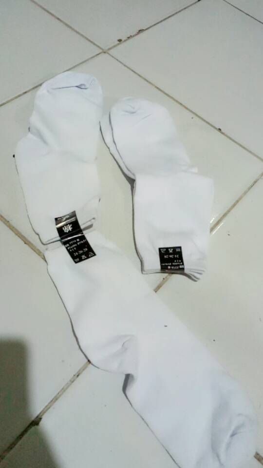Kaos Kaki Kerja Pendek Polos Setengah Betis Unisex Allsize 37-43 - foto 5 dari 10, kalibaru67