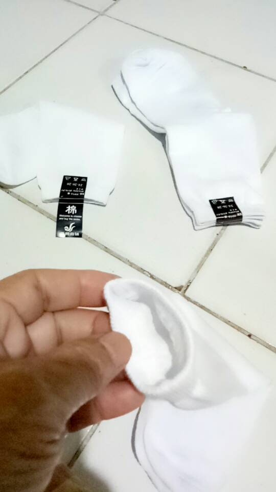 Kaos Kaki Kerja Pendek Polos Setengah Betis Unisex Allsize 37-43 - foto 6 dari 10, kalibaru67