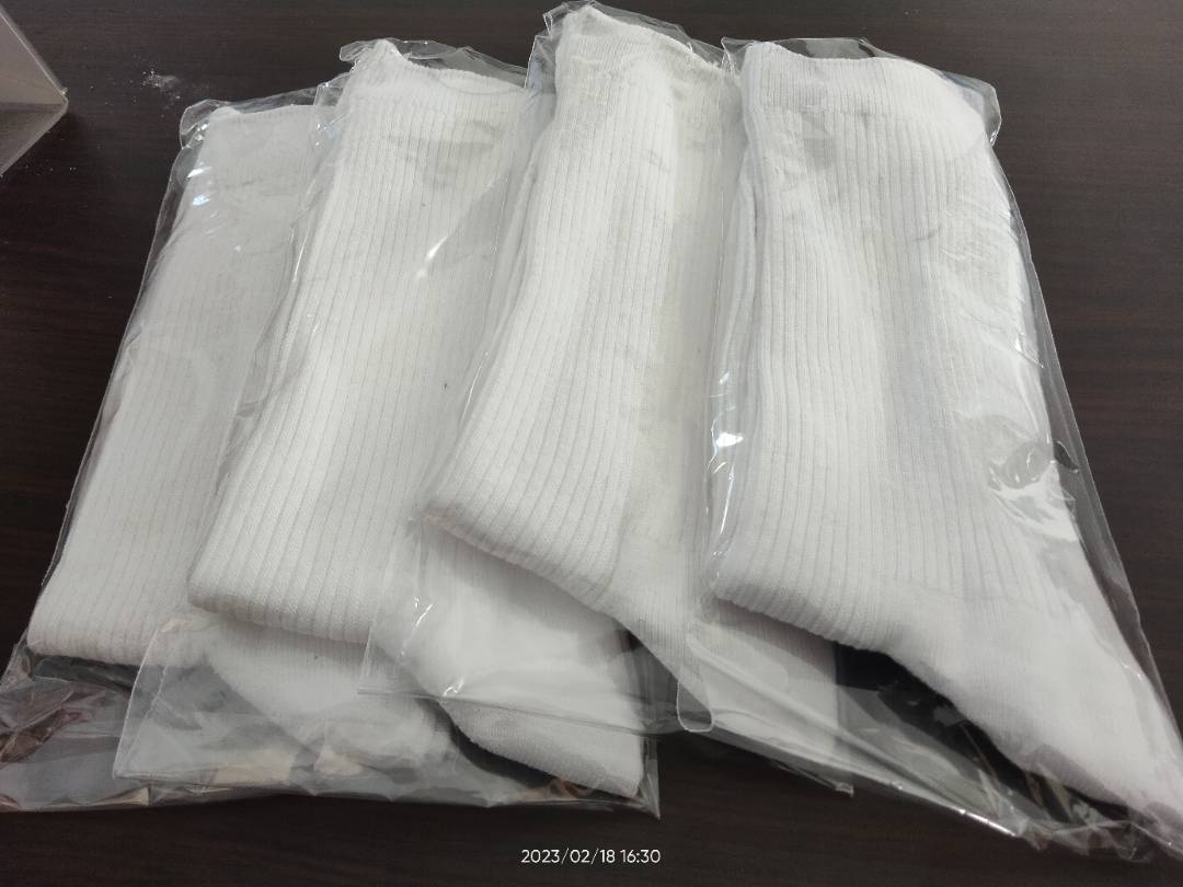 Kaos Kaki Putih Polos Premium Anti Bau Tebal - Foto ulasan pembeli