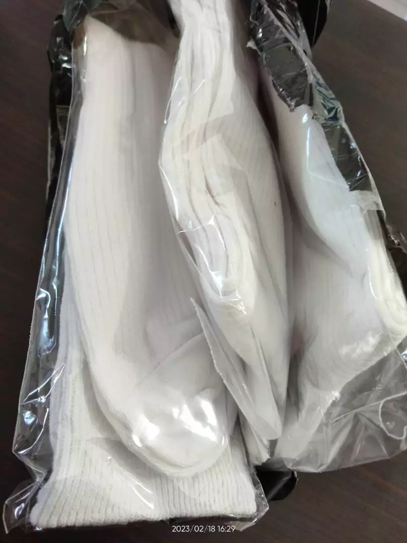 Kaos Kaki Putih Polos Premium Anti Bau Tebal - Foto ulasan pembeli