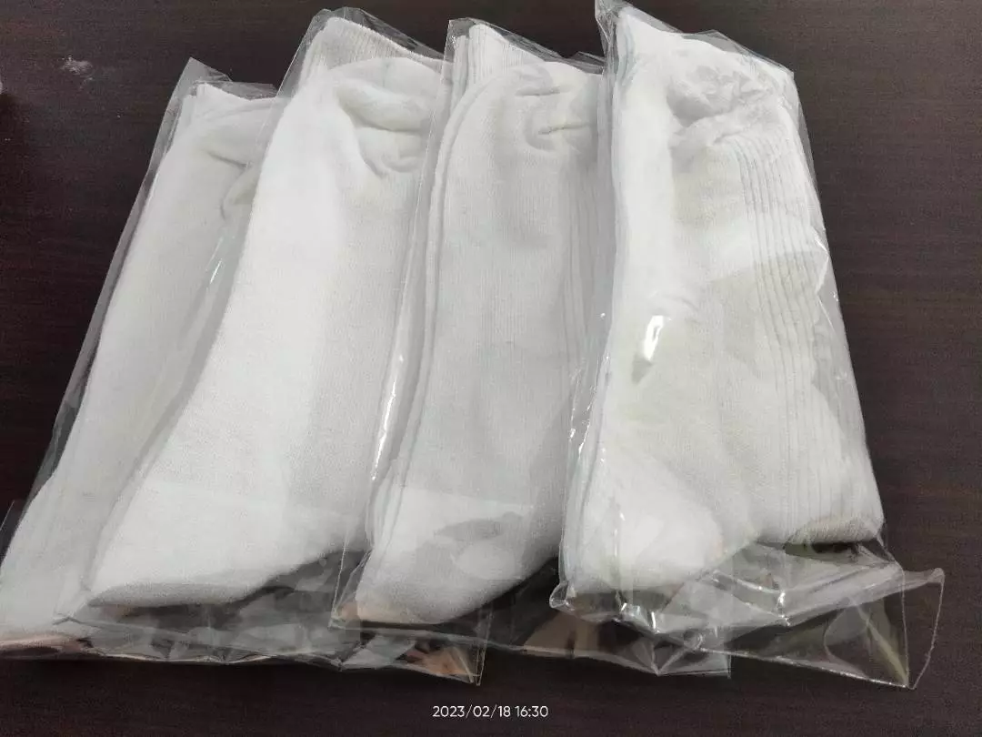 Kaos Kaki Putih Polos Premium Anti Bau Tebal - Foto ulasan pembeli