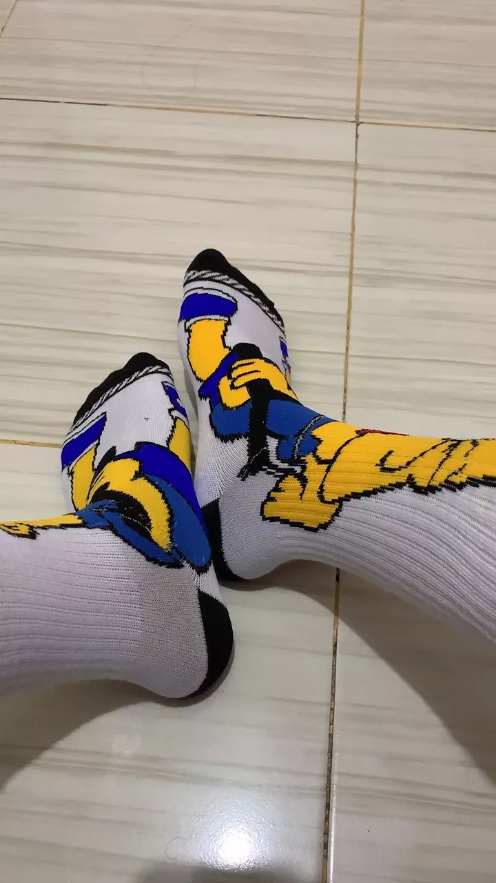 Kaos Kaki Panjang Pria Motif Oldschool Sport WIJAYA SOCKS - Foto ulasan pembeli